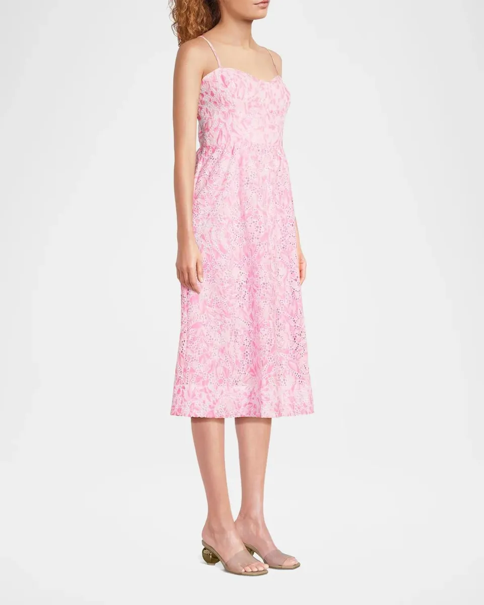 Lilly Pulitzer Allarie Cotton Midi-Dress | Thumbnail 6 Lilly Pulitzer Allarie Cotton Midi-Dress | Thumbnail 6