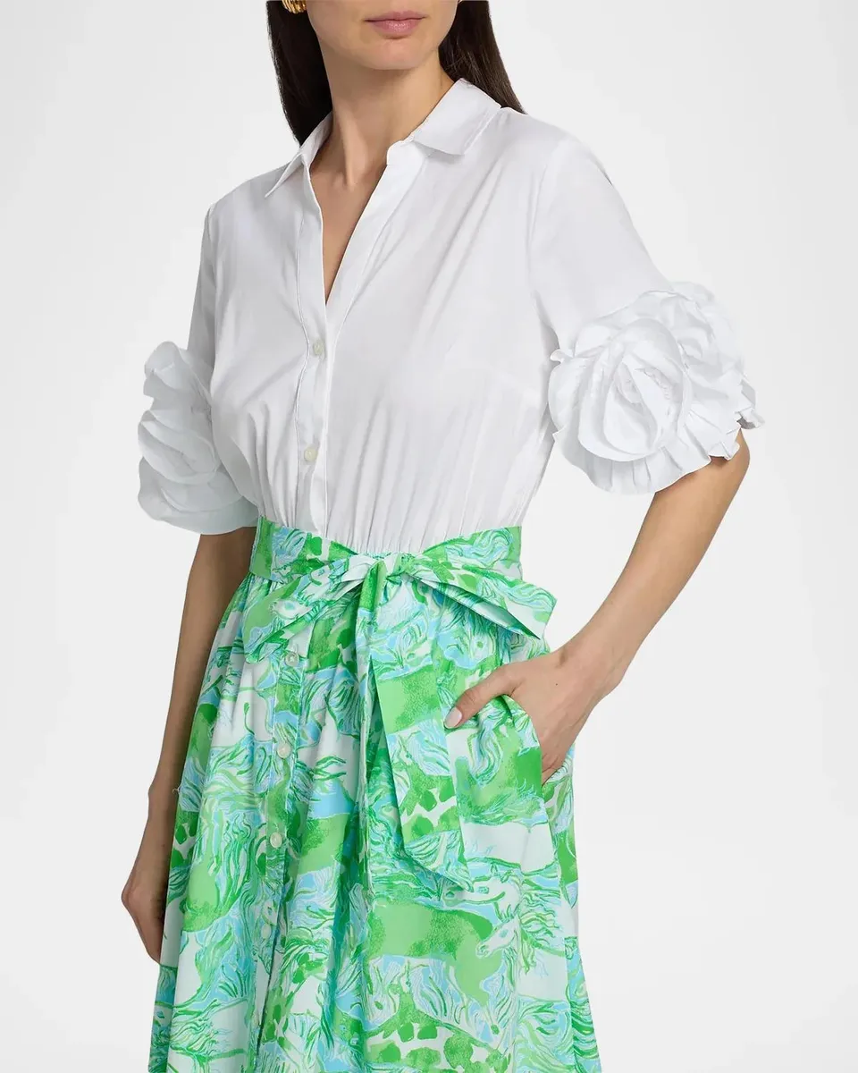 Lilly Pulitzer Sonaire Midi Shirtdress | Thumbnail 5