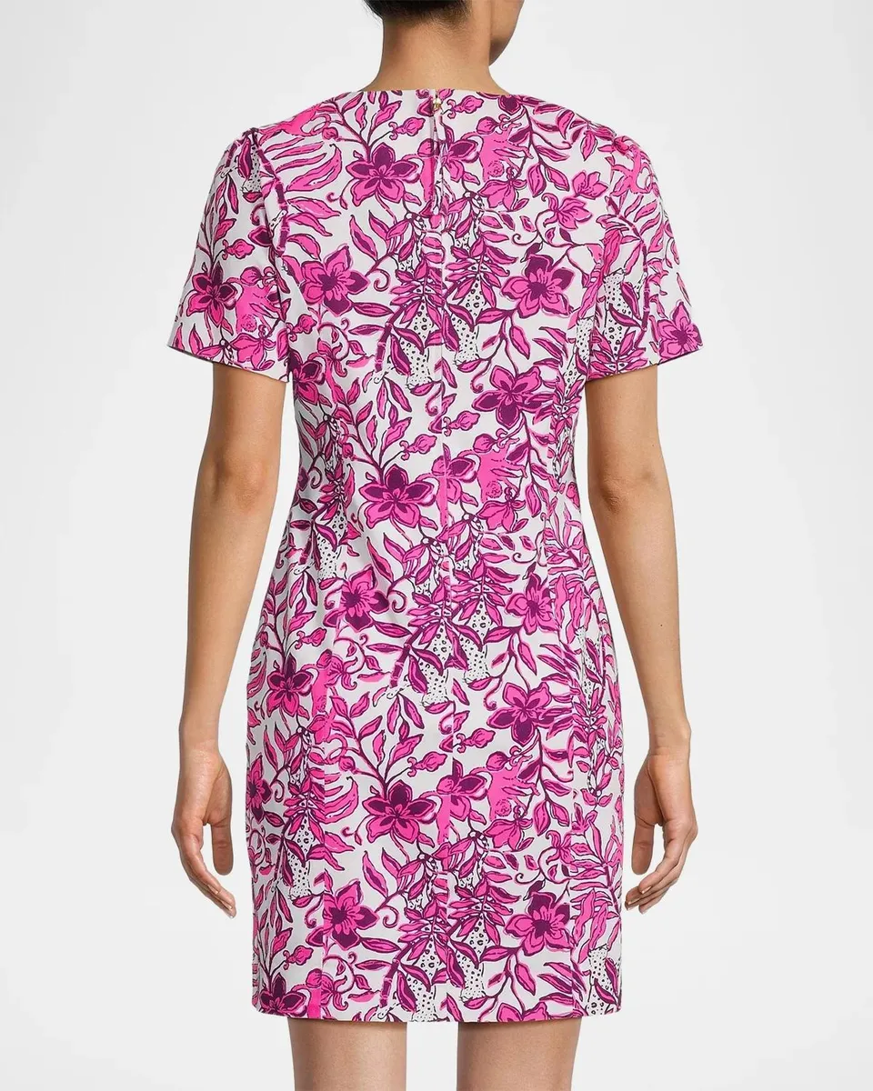 Lilly Pulitzer Mila Floral Sheath Dress | Thumbnail 3 Lilly Pulitzer Mila Floral Sheath Dress | Thumbnail 3