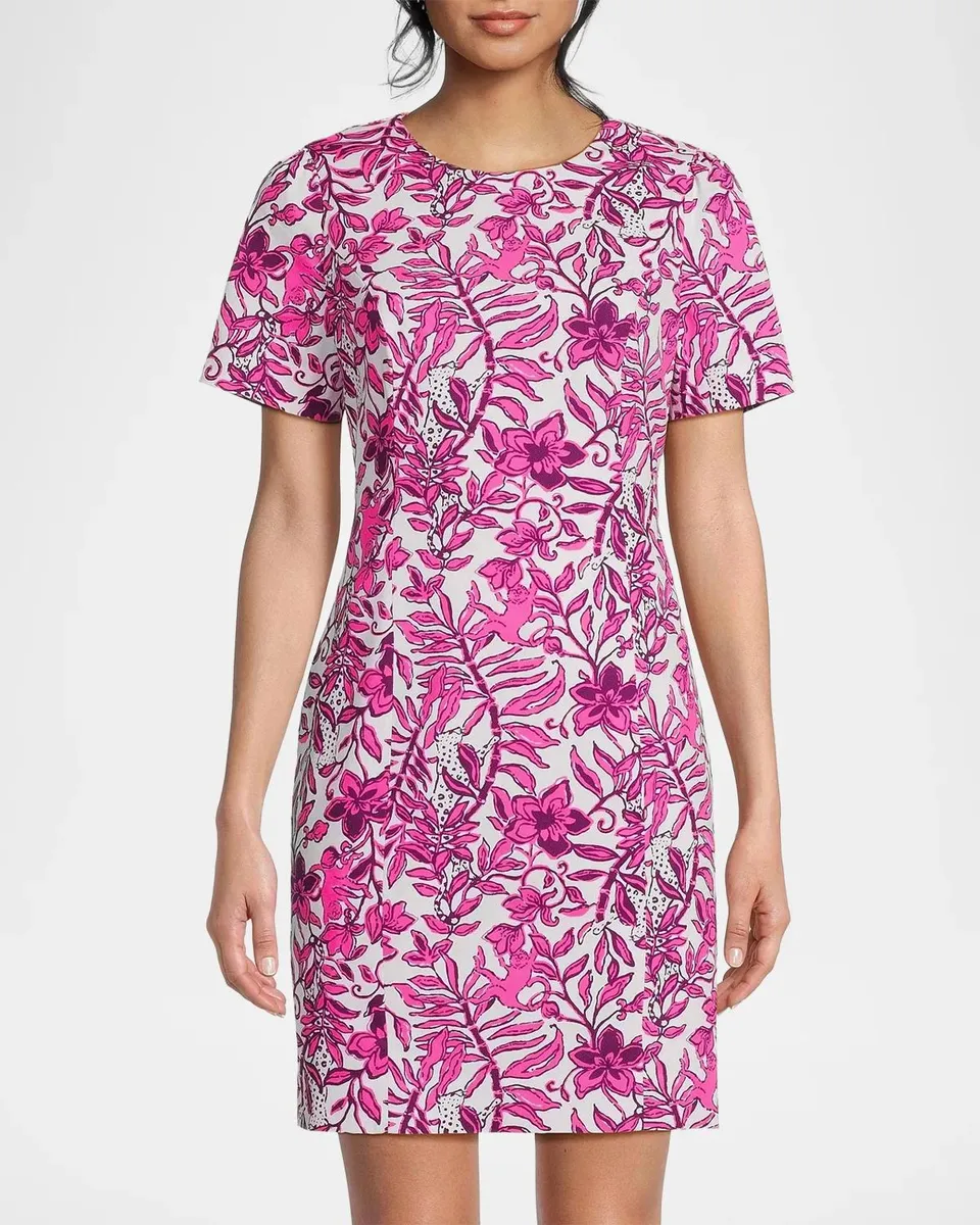 Lilly Pulitzer Mila Floral Sheath Dress | Thumbnail 4 Lilly Pulitzer Mila Floral Sheath Dress | Thumbnail 4