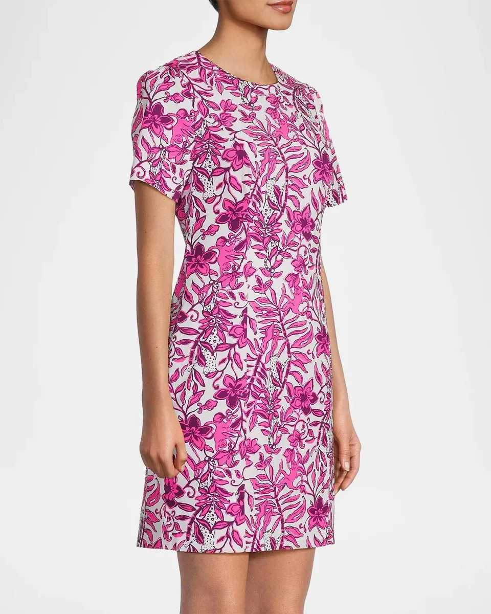 Lilly Pulitzer Mila Floral Sheath Dress | Thumbnail 6 Lilly Pulitzer Mila Floral Sheath Dress | Thumbnail 6