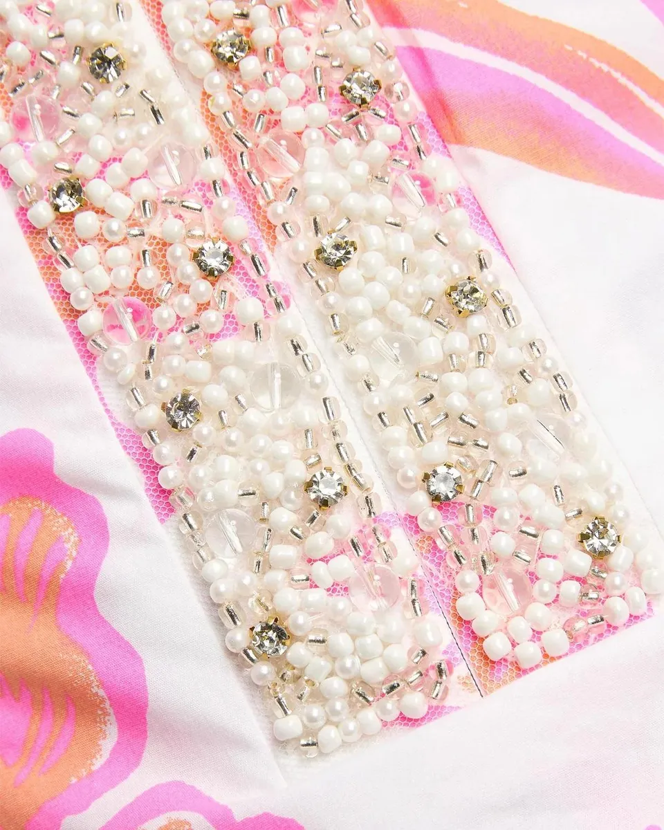 Lilly Pulitzer Velora Embellished Floral Maxi Romper | Thumbnail 6