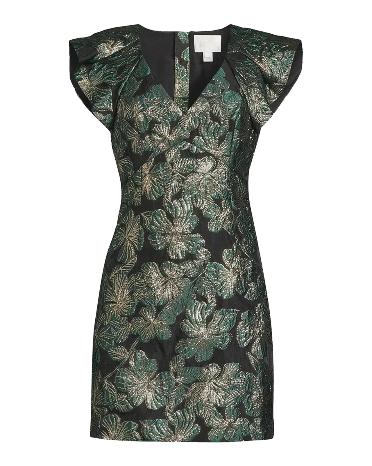 Lilly Pulitzer Kaida Brocade Shift Minidress
