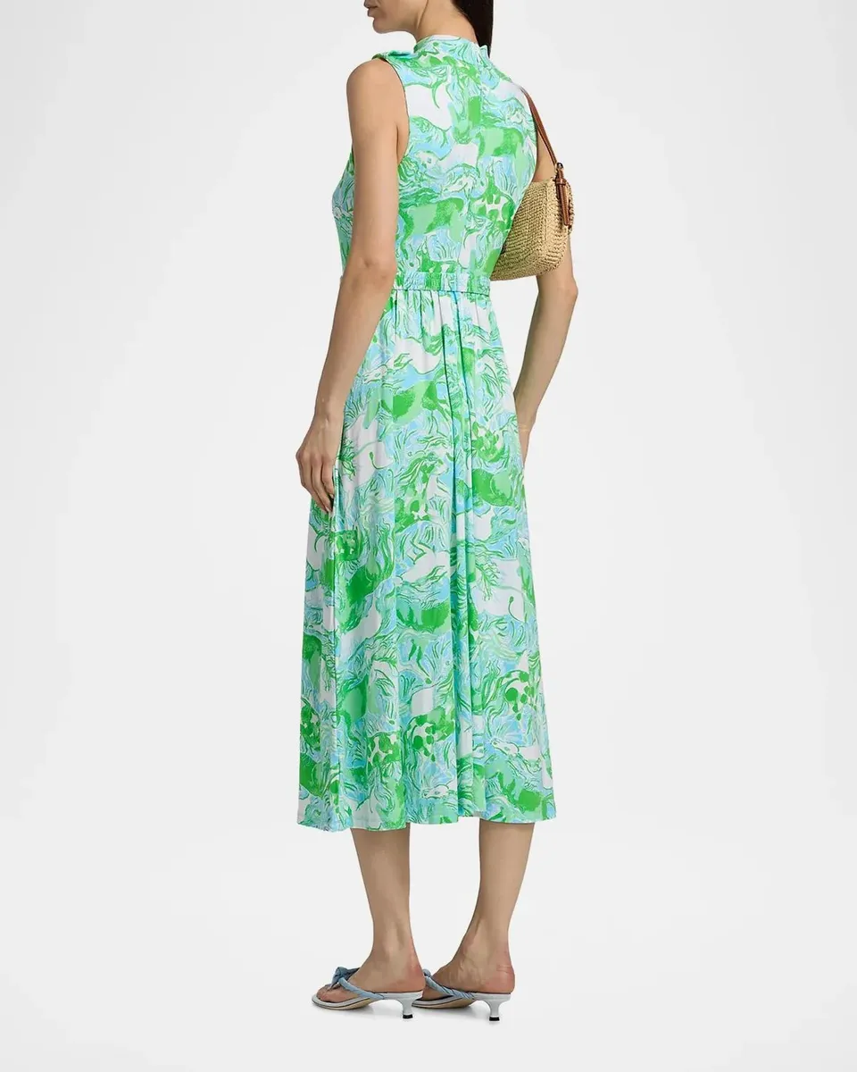Lilly Pulitzer Colman Belted Midi Dress | Thumbnail 3
