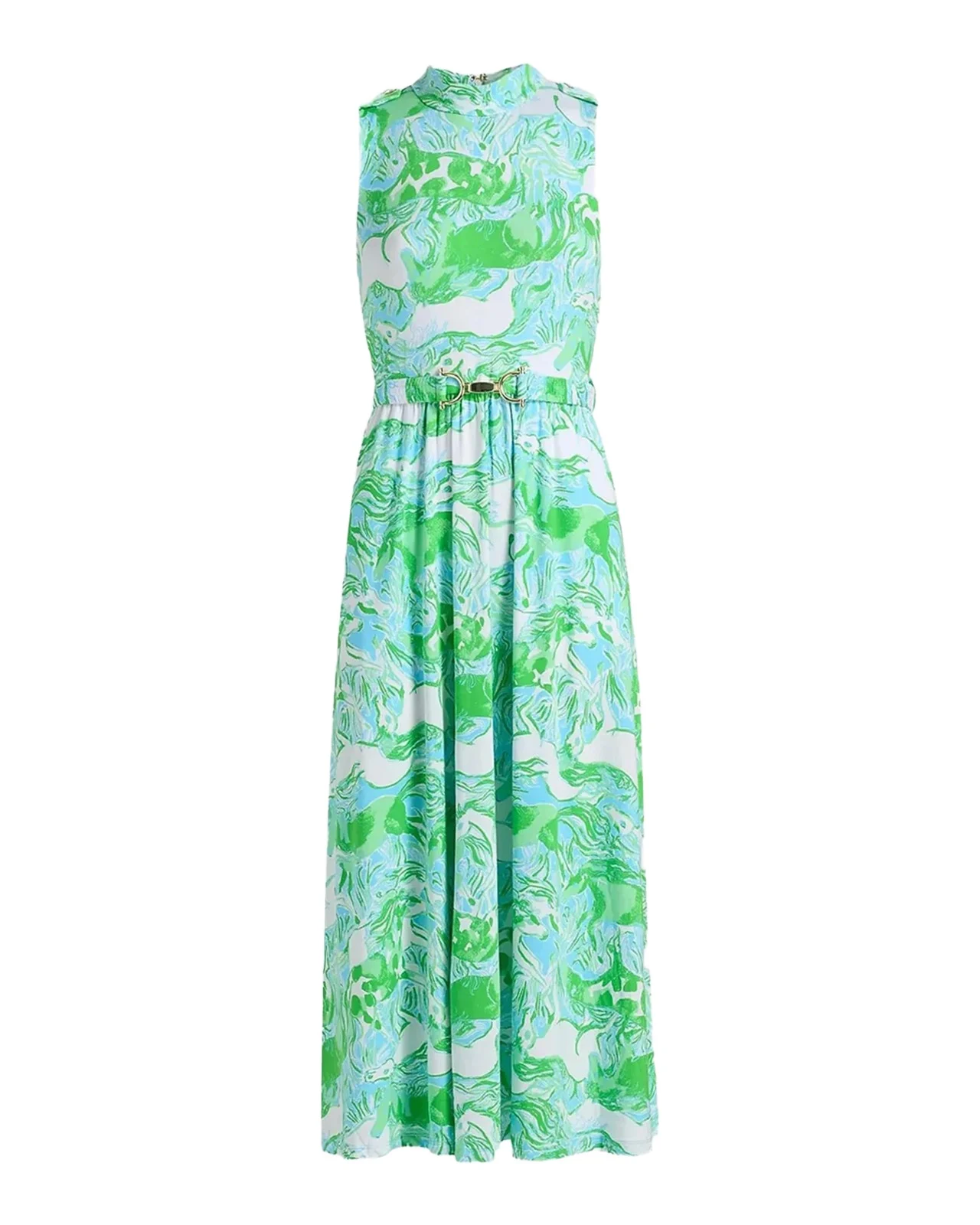 Colman Belted Midi Dress