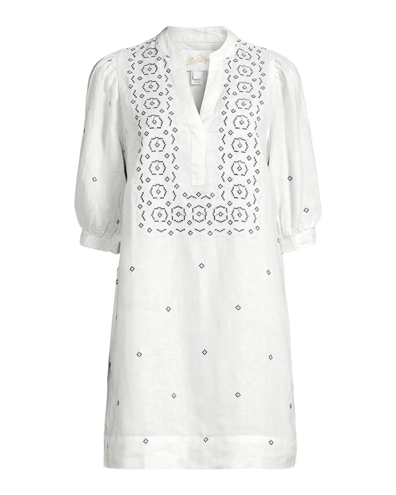 Mialeigh Embroidered Shift Dress Mialeigh Embroidered Shift Dress