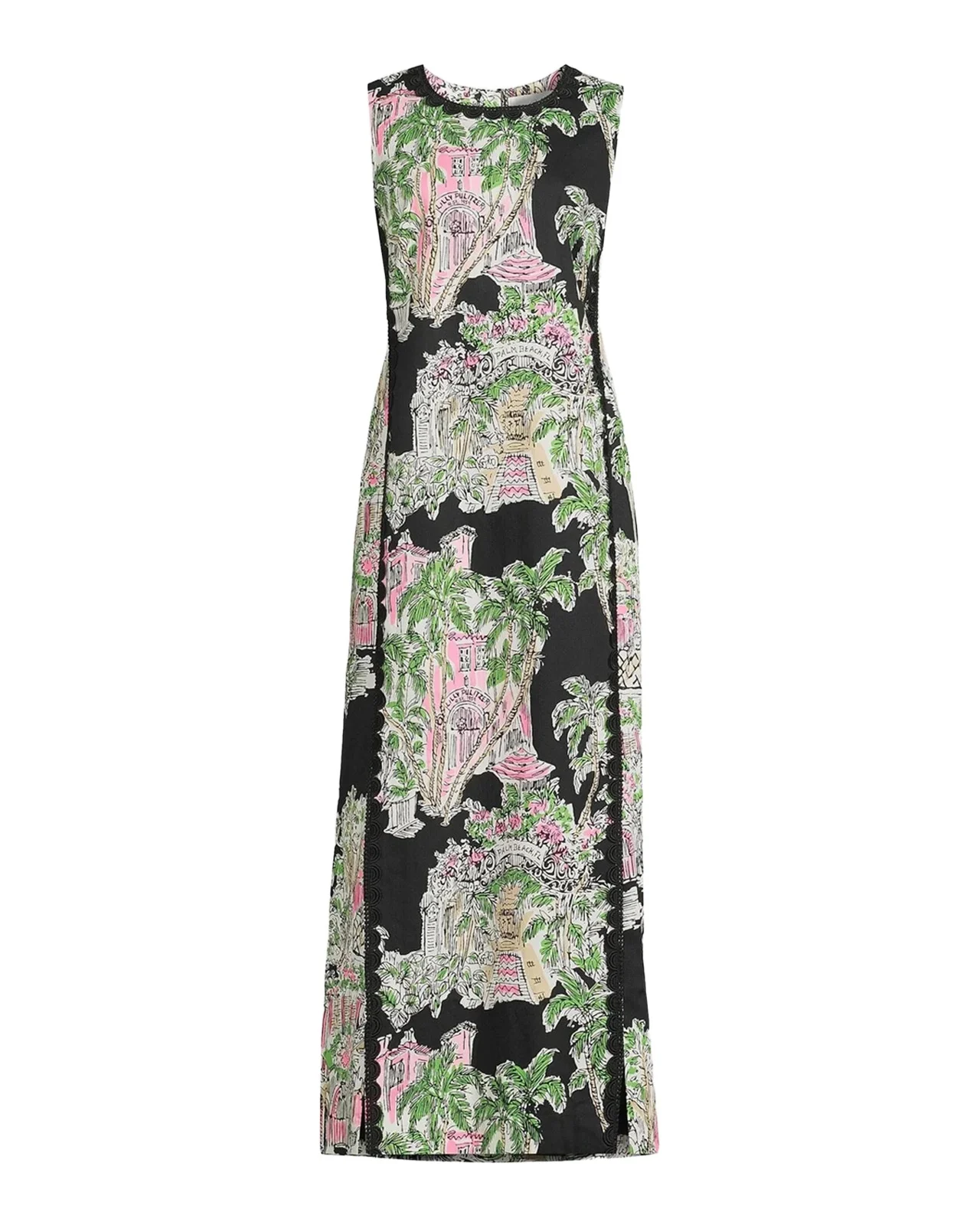 Darlene Stretch Maxi Shift Dress Darlene Stretch Maxi Shift Dress