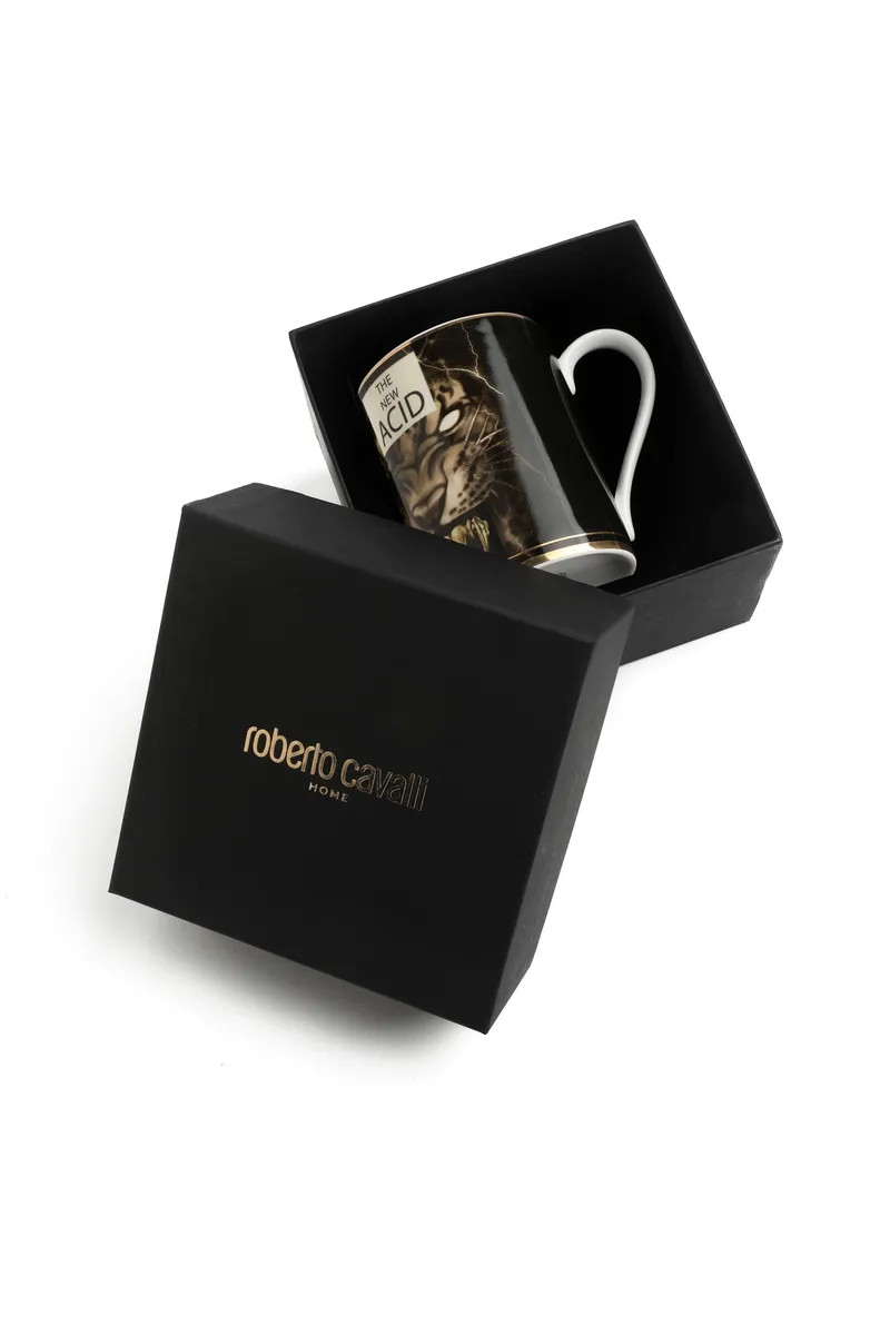 Roberto Cavalli Tiger And Teeth-Print Mug | Thumbnail 2 Roberto Cavalli Tiger And Teeth-Print Mug | Thumbnail 2
