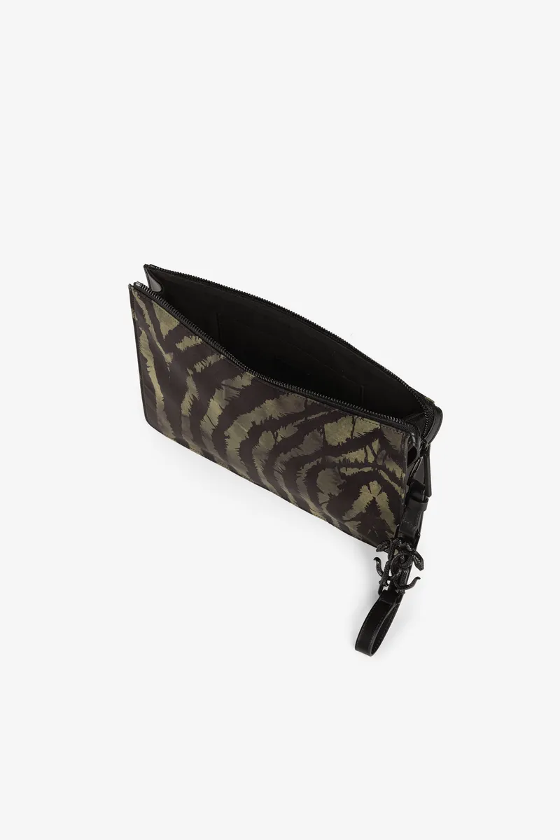Roberto Cavalli Zebra-Print Pouch | Thumbnail 4 Roberto Cavalli Zebra-Print Pouch | Thumbnail 4