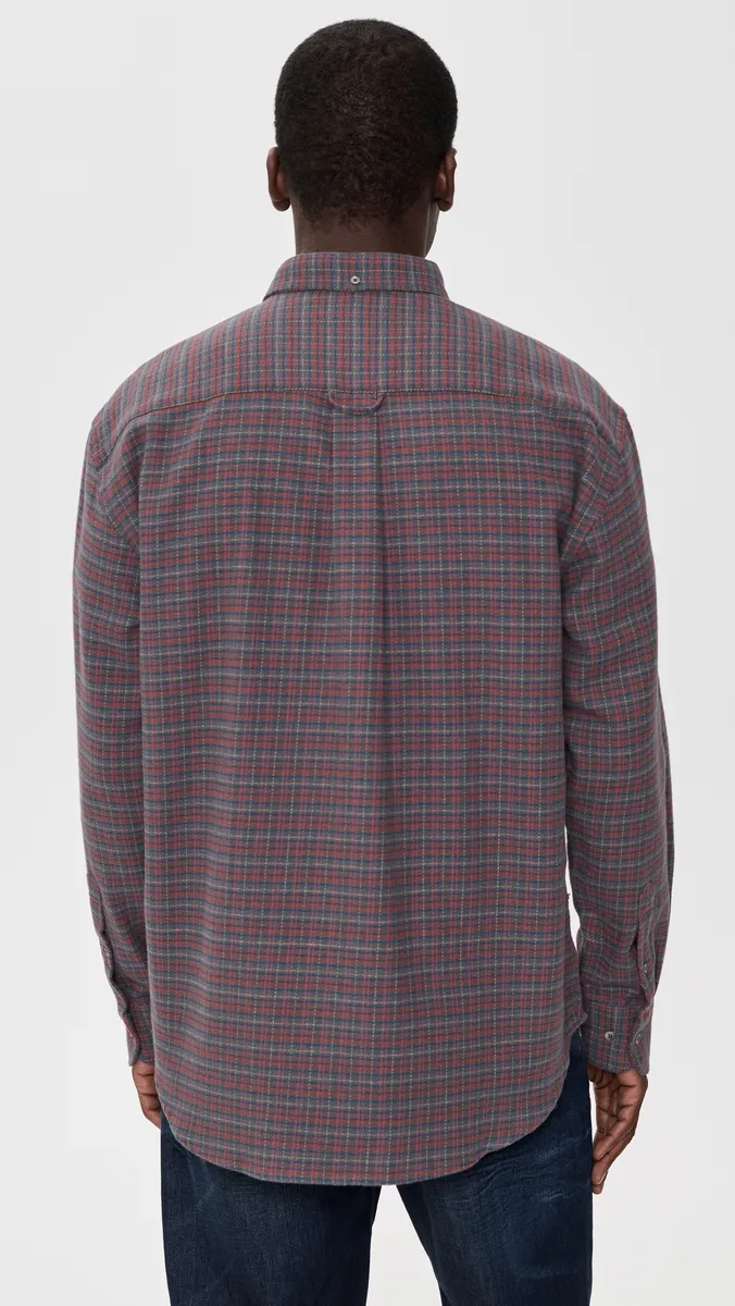 Portuguese Flannel Oversized Plura Flannel Shirt | Thumbnail 3 Portuguese Flannel Oversized Plura Flannel Shirt | Thumbnail 3
