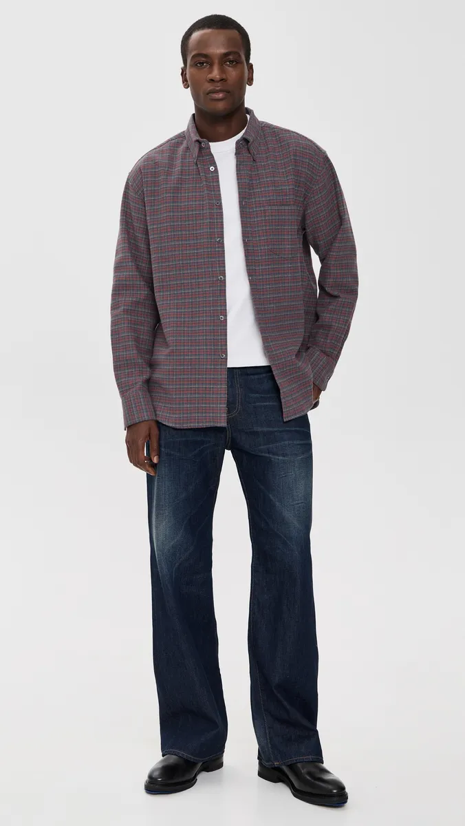 Portuguese Flannel Oversized Plura Flannel Shirt | Thumbnail 5 Portuguese Flannel Oversized Plura Flannel Shirt | Thumbnail 5