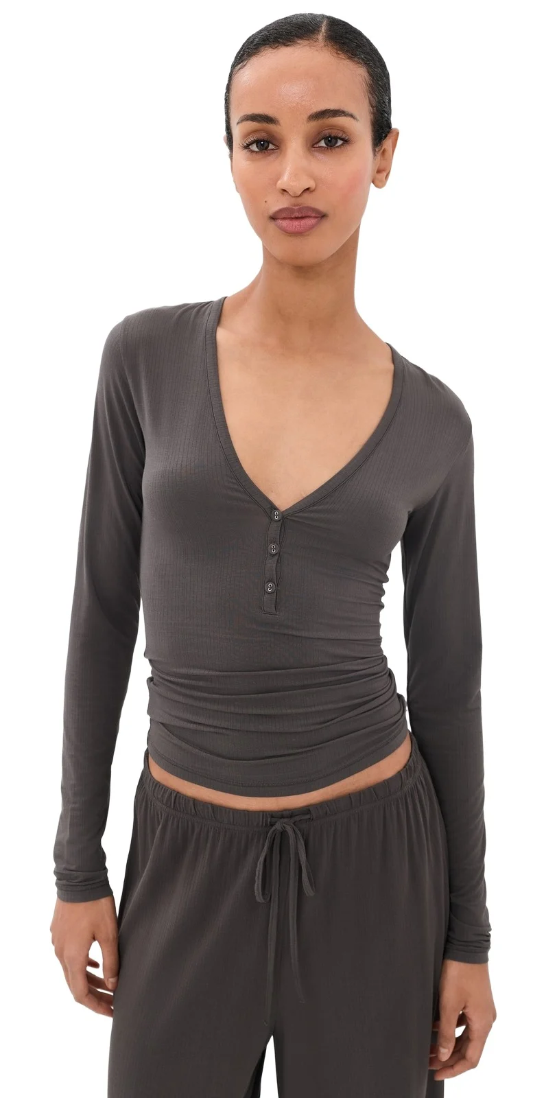 Skims Cloud Sleep Henley Top