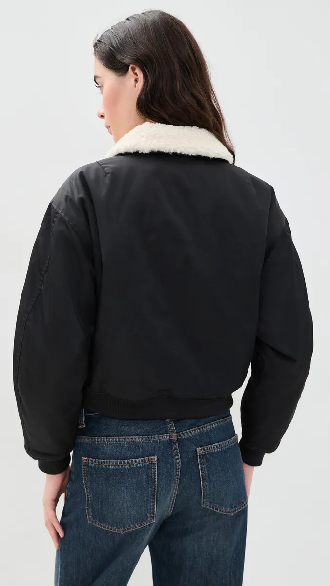ÉTERNE Riggins Bomber Jacket | Thumbnail 3 ÉTERNE Riggins Bomber Jacket | Thumbnail 3