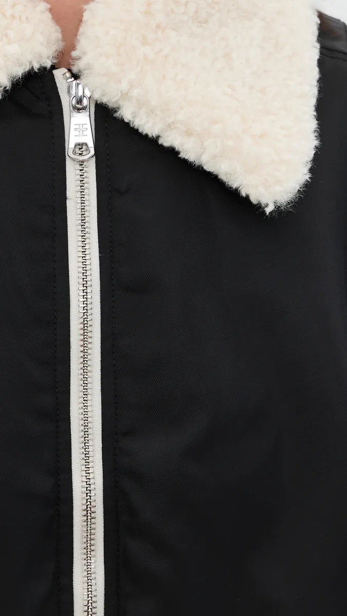 ÉTERNE Riggins Bomber Jacket | Thumbnail 6 ÉTERNE Riggins Bomber Jacket | Thumbnail 6
