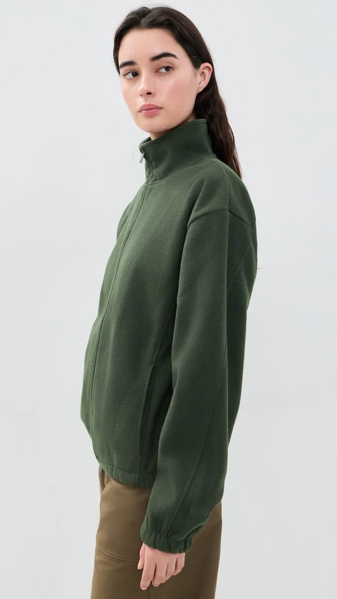 Rains Fleece Zip Jacket | Thumbnail 4 Rains Fleece Zip Jacket | Thumbnail 4