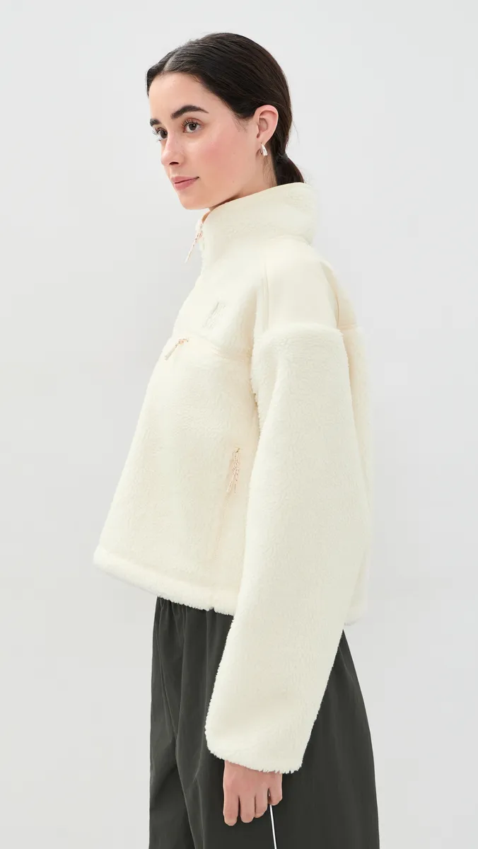 NikeSKIMS Sherpa Half Zip Jacket | Thumbnail 4 NikeSKIMS Sherpa Half Zip Jacket | Thumbnail 4