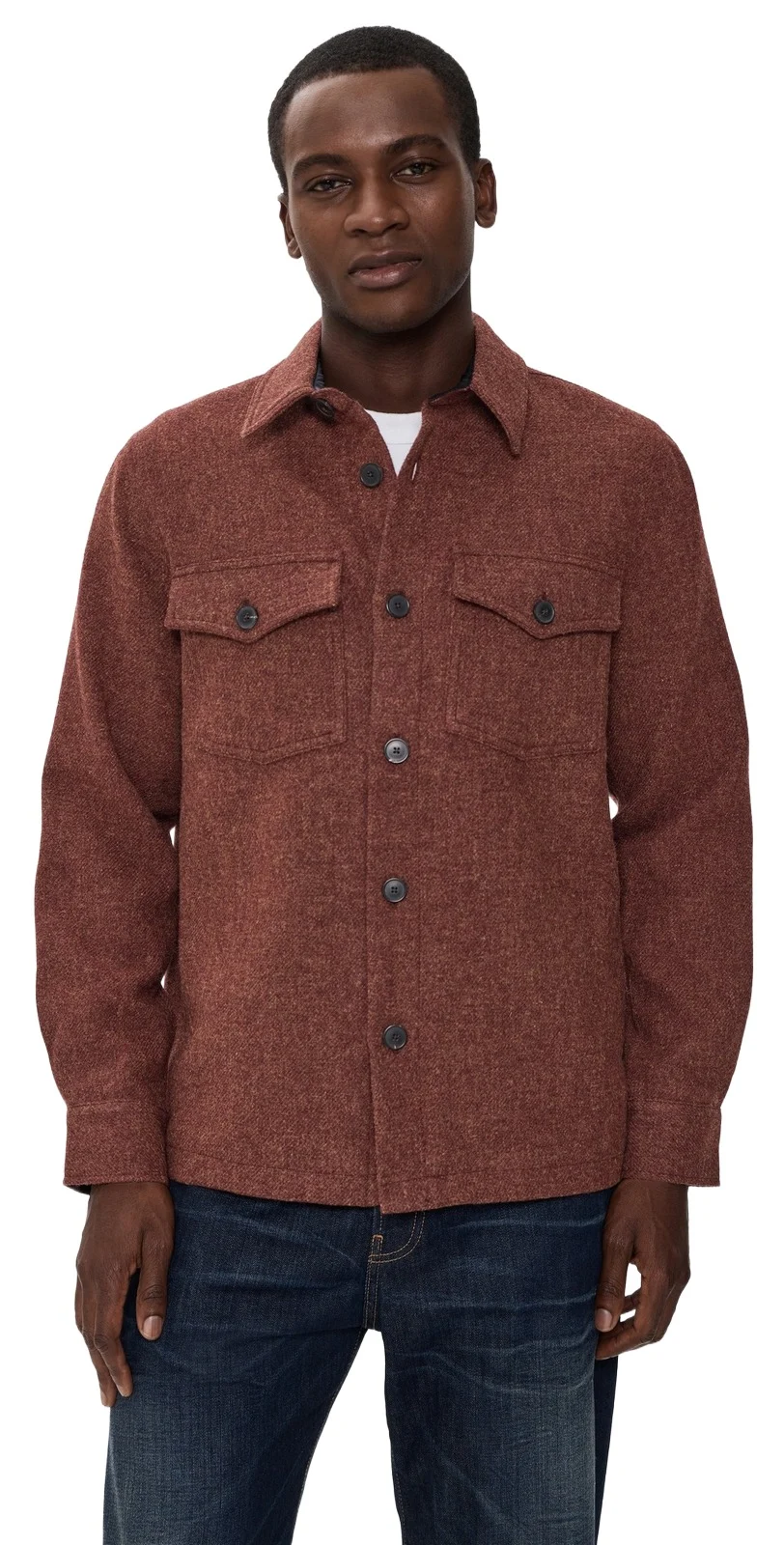 Portuguese Flannel Wool Field Shacket