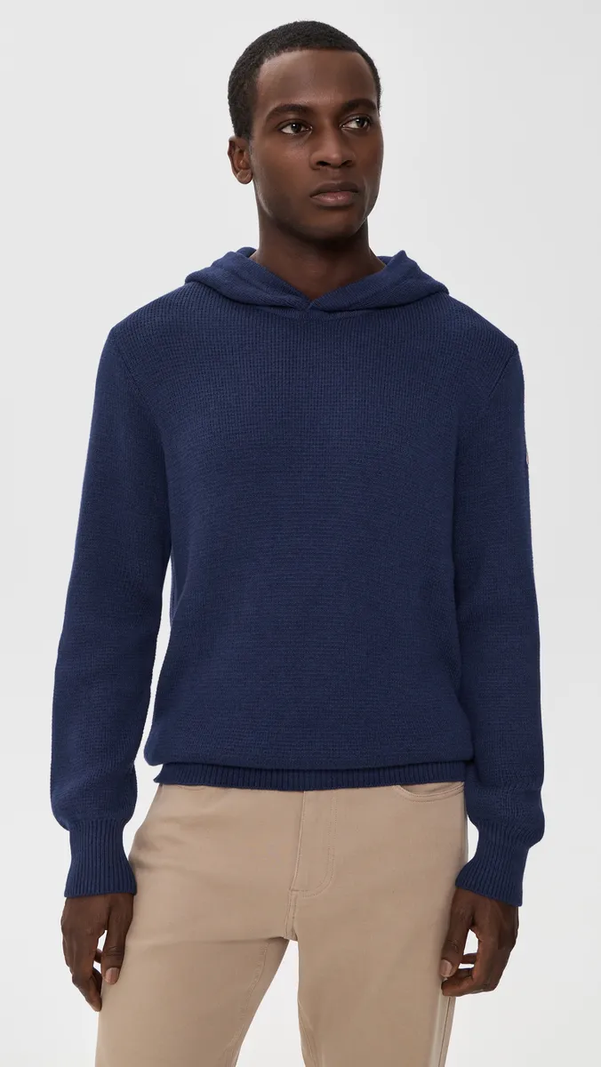 Redvanly Lennox Waffle Knit Hoodie | Thumbnail 2