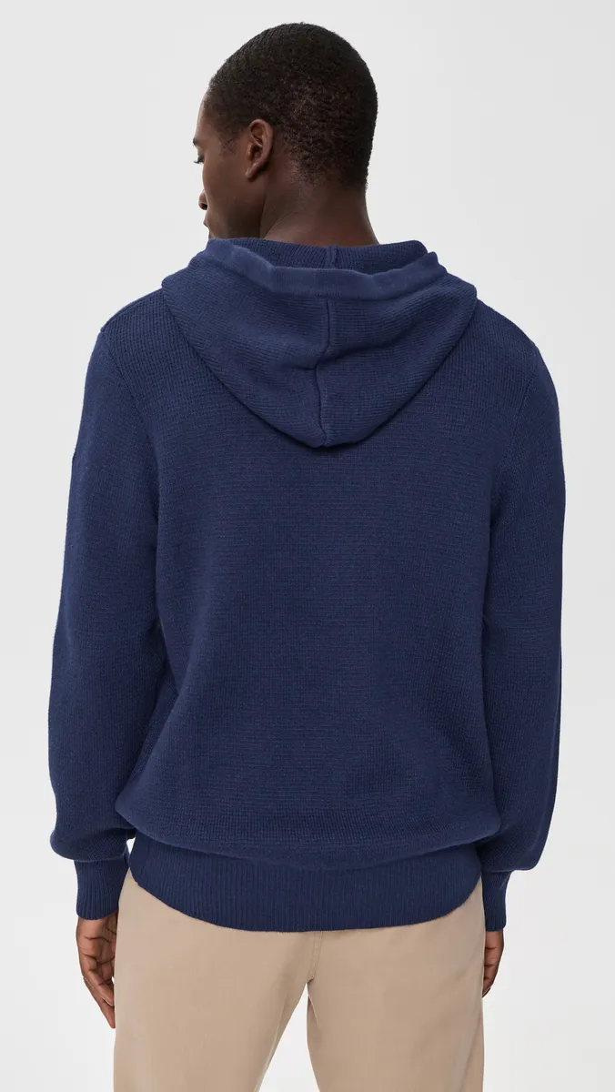 Redvanly Lennox Waffle Knit Hoodie | Thumbnail 3