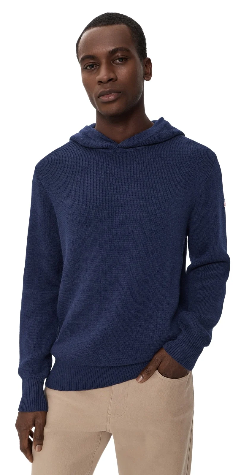 Redvanly Lennox Waffle Knit Hoodie