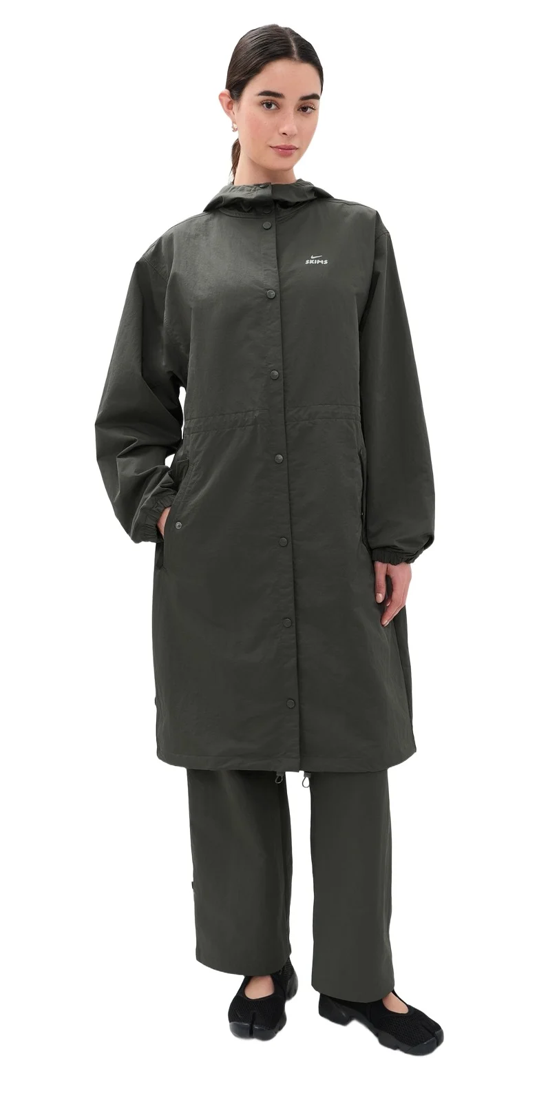 Crunchy Nylon Hooded Parka Crunchy Nylon Hooded Parka
