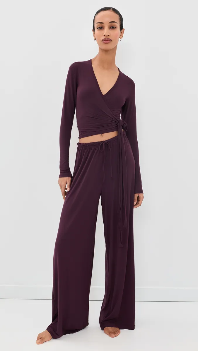 Skims Cloud Sleep Wrap Top | Thumbnail 5 Skims Cloud Sleep Wrap Top | Thumbnail 5