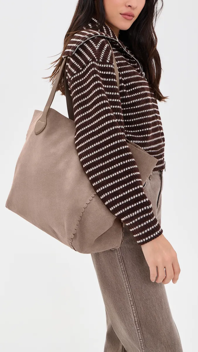 Stoney Clover Lane Henrietta Suede Tote | Thumbnail 3 Stoney Clover Lane Henrietta Suede Tote | Thumbnail 3