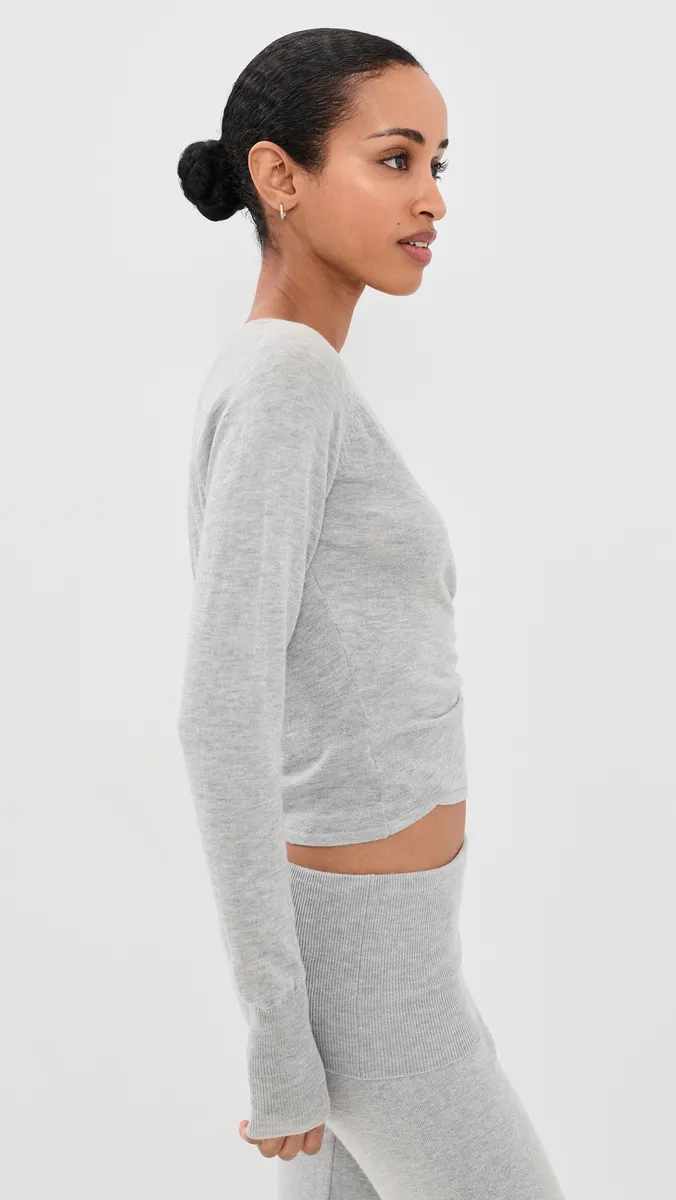 Skims Wrap Sweater | Thumbnail 4 Skims Wrap Sweater | Thumbnail 4