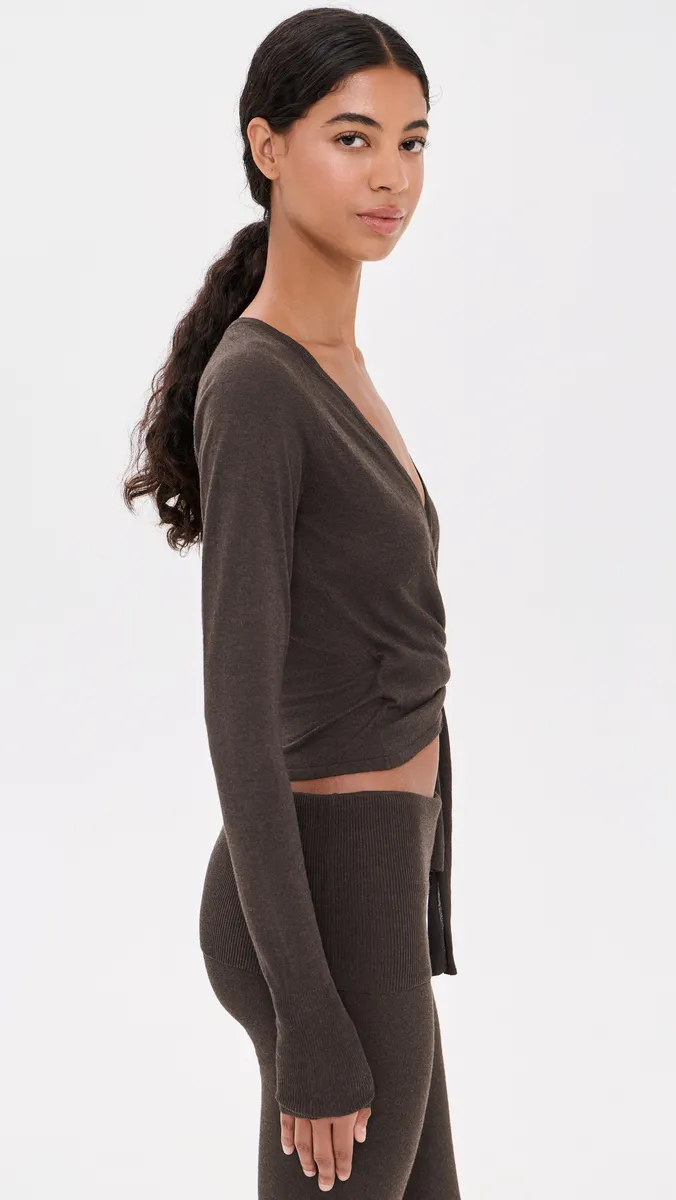 Skims Wrap Sweater | Thumbnail 4 Skims Wrap Sweater | Thumbnail 4