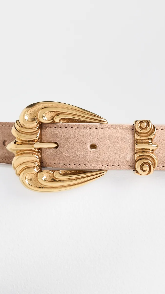 L'Agence Bennett Antique Suede Belt | Thumbnail 5