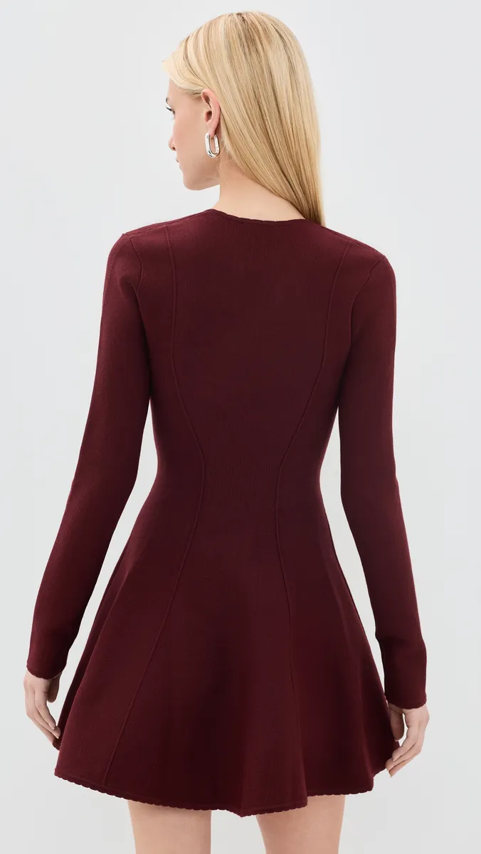 Fleur du Mal Scoop Neck Corset Dress | Thumbnail 3