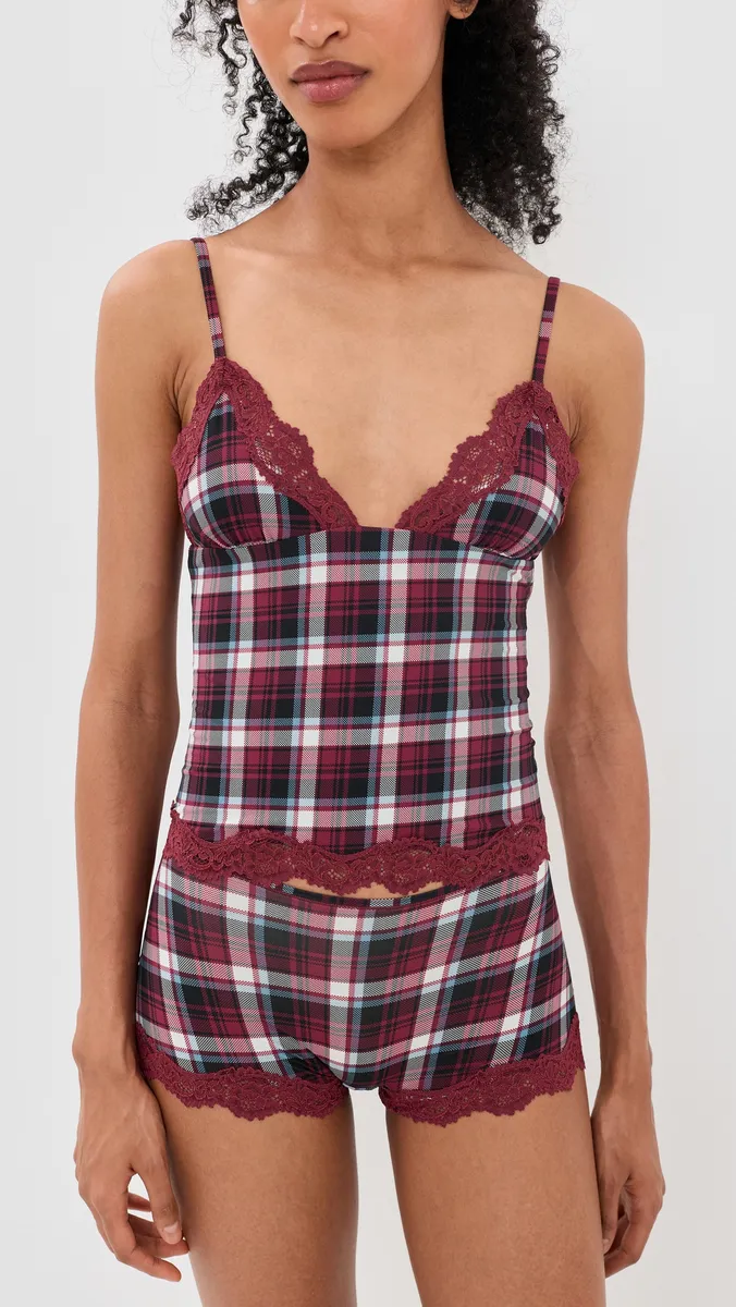 Skims Fits Everybody Lace Cami and Boy Shorts Set | Thumbnail 2 Skims Fits Everybody Lace Cami and Boy Shorts Set | Thumbnail 2