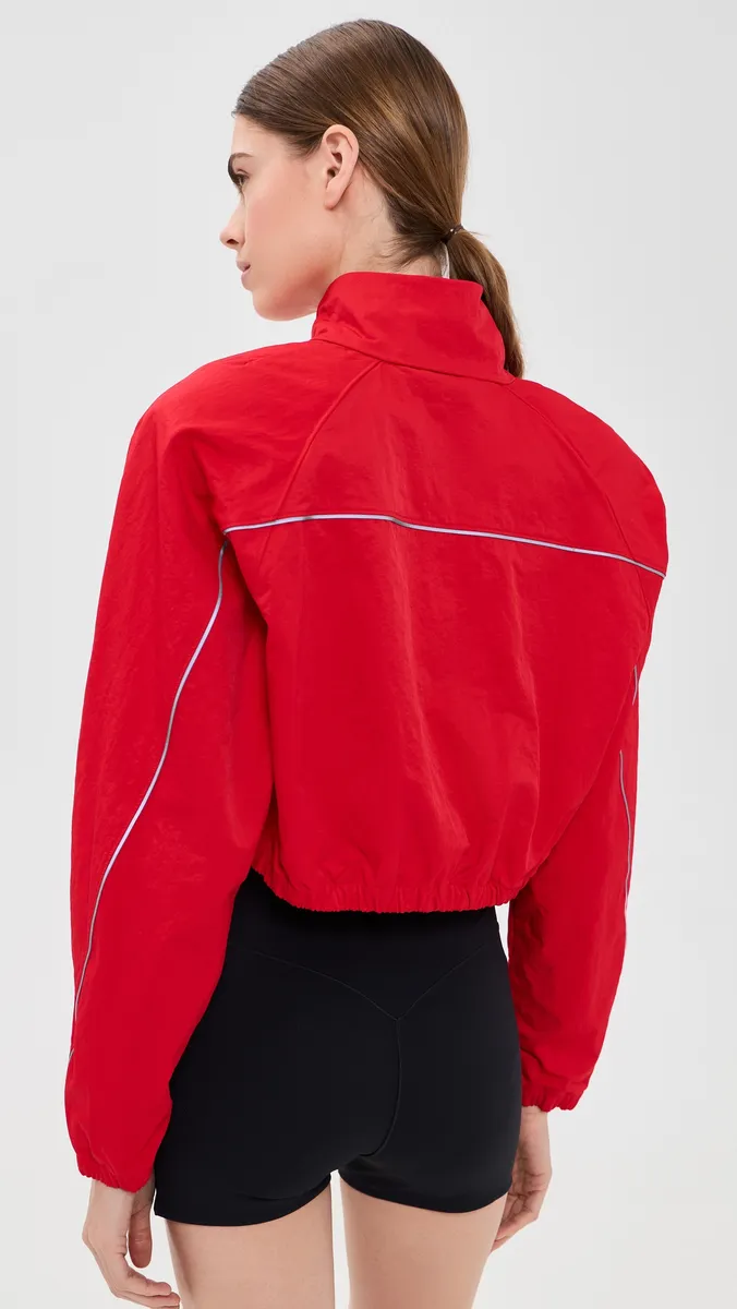 NikeSKIMS Crunchy Nylon Crop Jacket | Thumbnail 3