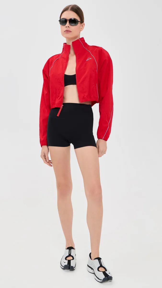 NikeSKIMS Crunchy Nylon Crop Jacket | Thumbnail 5
