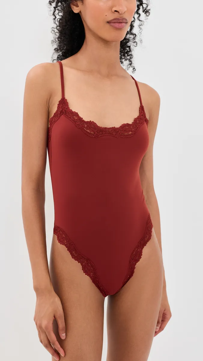 Skims Fits Everybody Lace Cami Thong Bodysuit | Thumbnail 2 Skims Fits Everybody Lace Cami Thong Bodysuit | Thumbnail 2