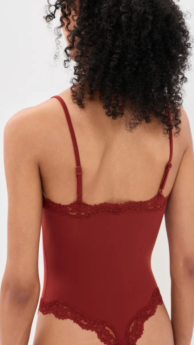 Skims Fits Everybody Lace Cami Thong Bodysuit | Thumbnail 3 Skims Fits Everybody Lace Cami Thong Bodysuit | Thumbnail 3
