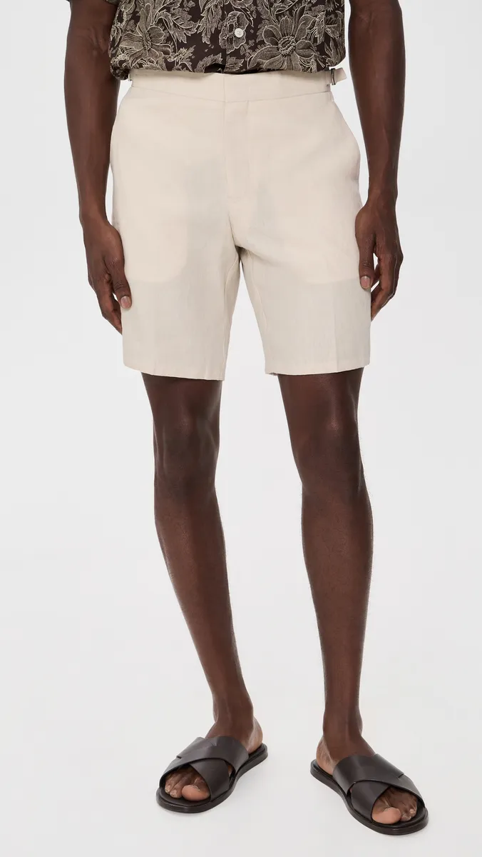 Orlebar Brown Norwich Italian Linen Shorts | Thumbnail 2 Orlebar Brown Norwich Italian Linen Shorts | Thumbnail 2