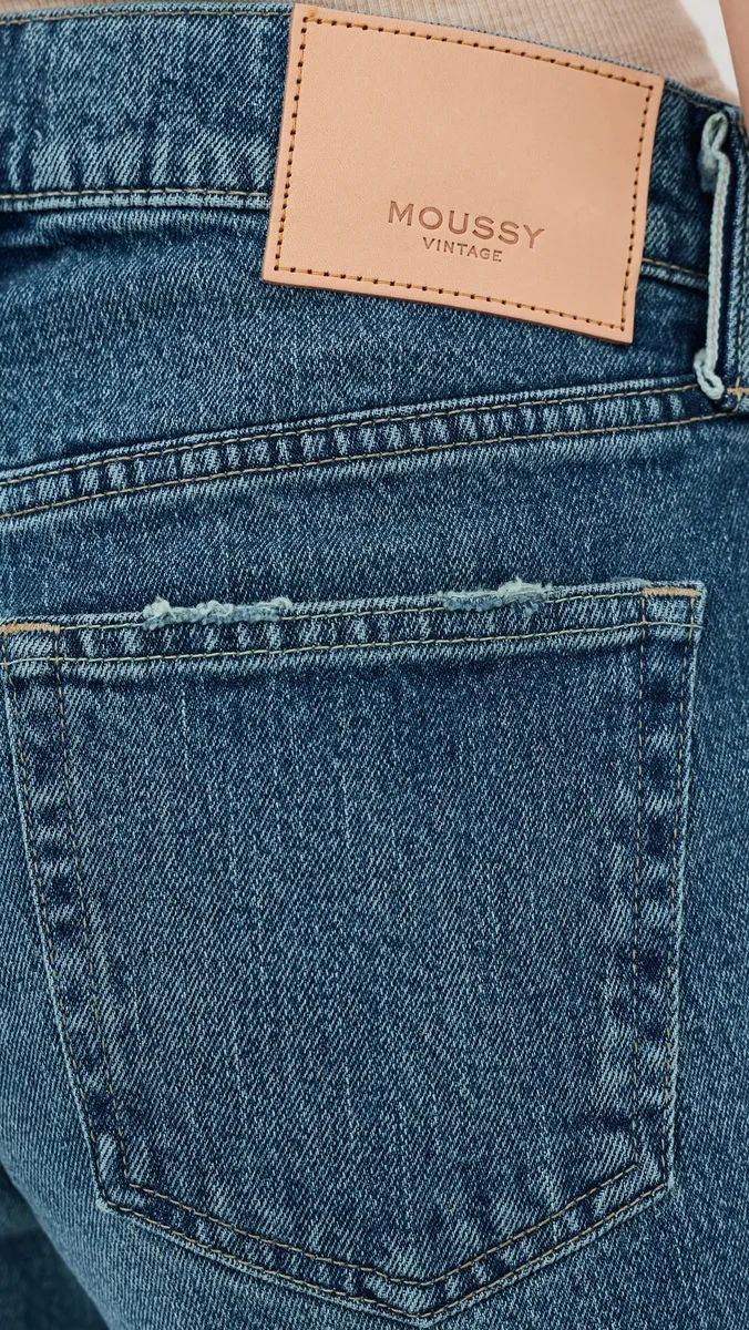 Moussy Vintage Slim Straight Jeans | Thumbnail 6 Moussy Vintage Slim Straight Jeans | Thumbnail 6