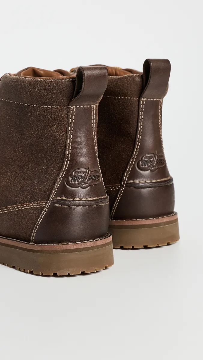 Sperry Mini Lug Moc Toe Leather Boots | Thumbnail 3