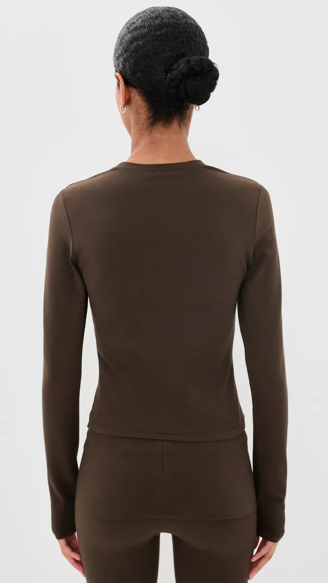 Skims Long Sleeve Tee | Thumbnail 3 Skims Long Sleeve Tee | Thumbnail 3