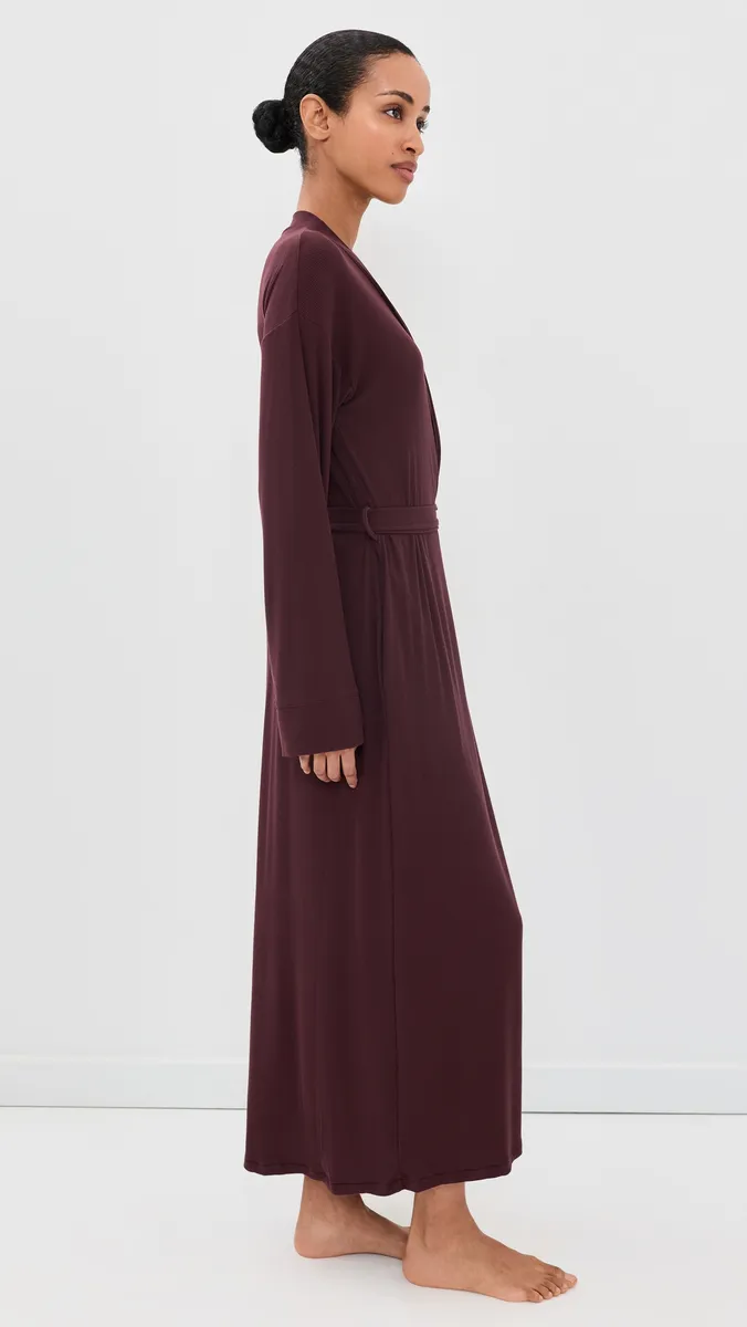Skims Soft Lounge Long Robe | Thumbnail 4