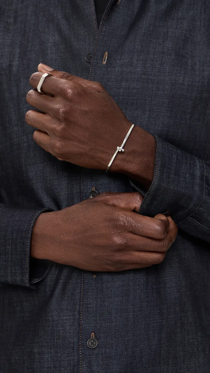 Miansai Nyx Sterling Silver Cuff | Thumbnail 3