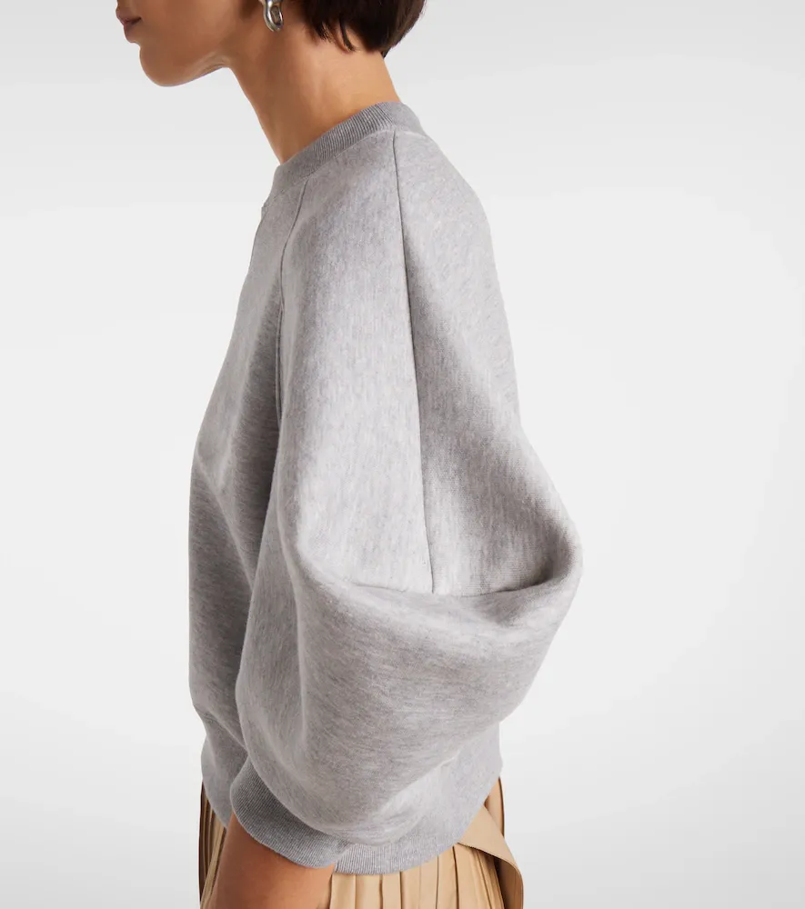 Sacai Cotton-blend jersey sweatshirt | Thumbnail 6