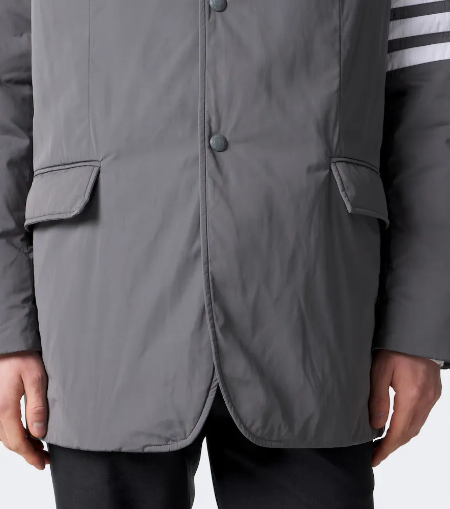 Thom Browne 4-Bar technical down jacket | Thumbnail 2 Thom Browne 4-Bar technical down jacket | Thumbnail 2