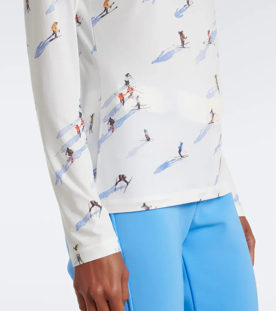 Bogner Beline printed zip-up ski top | Thumbnail 6 Bogner Beline printed zip-up ski top | Thumbnail 6
