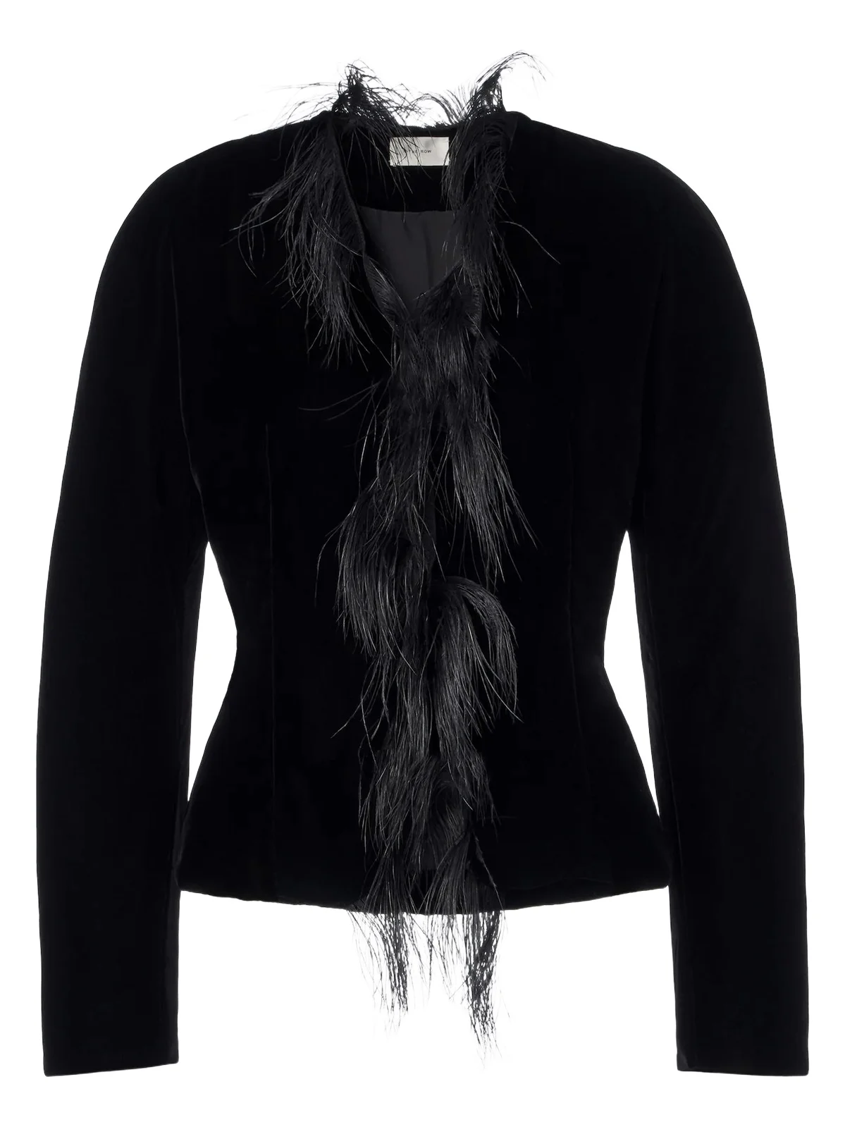 Eunice feather-trimmed down jacket Eunice feather-trimmed down jacket