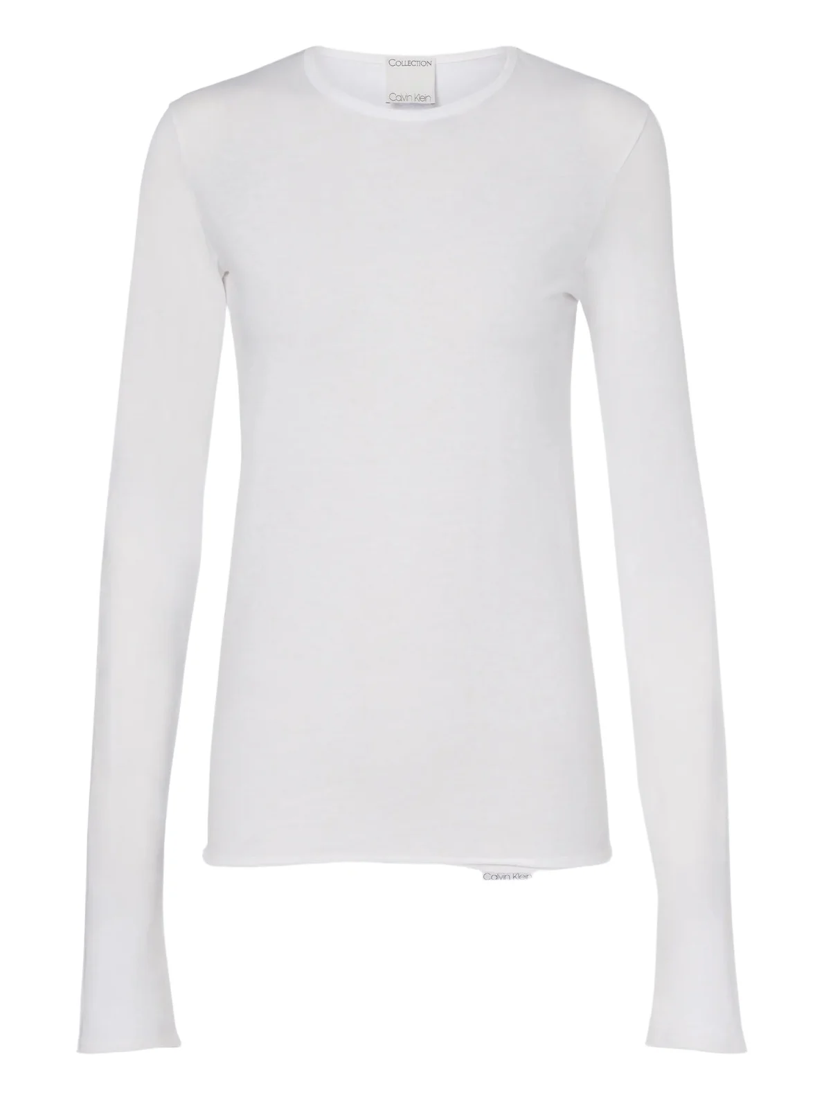 Calvin Klein Collection Gardénia cotton T-shirt
