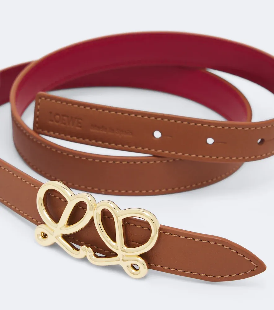 Loewe Double L reversible leather belt | Thumbnail 2 Loewe Double L reversible leather belt | Thumbnail 2