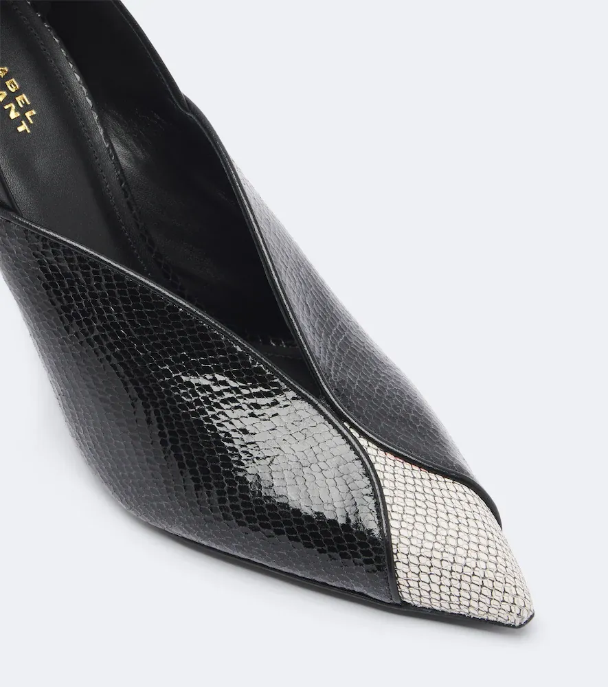 Isabel Marant Luza snake-effect leather pumps | Thumbnail 4 Isabel Marant Luza snake-effect leather pumps | Thumbnail 4