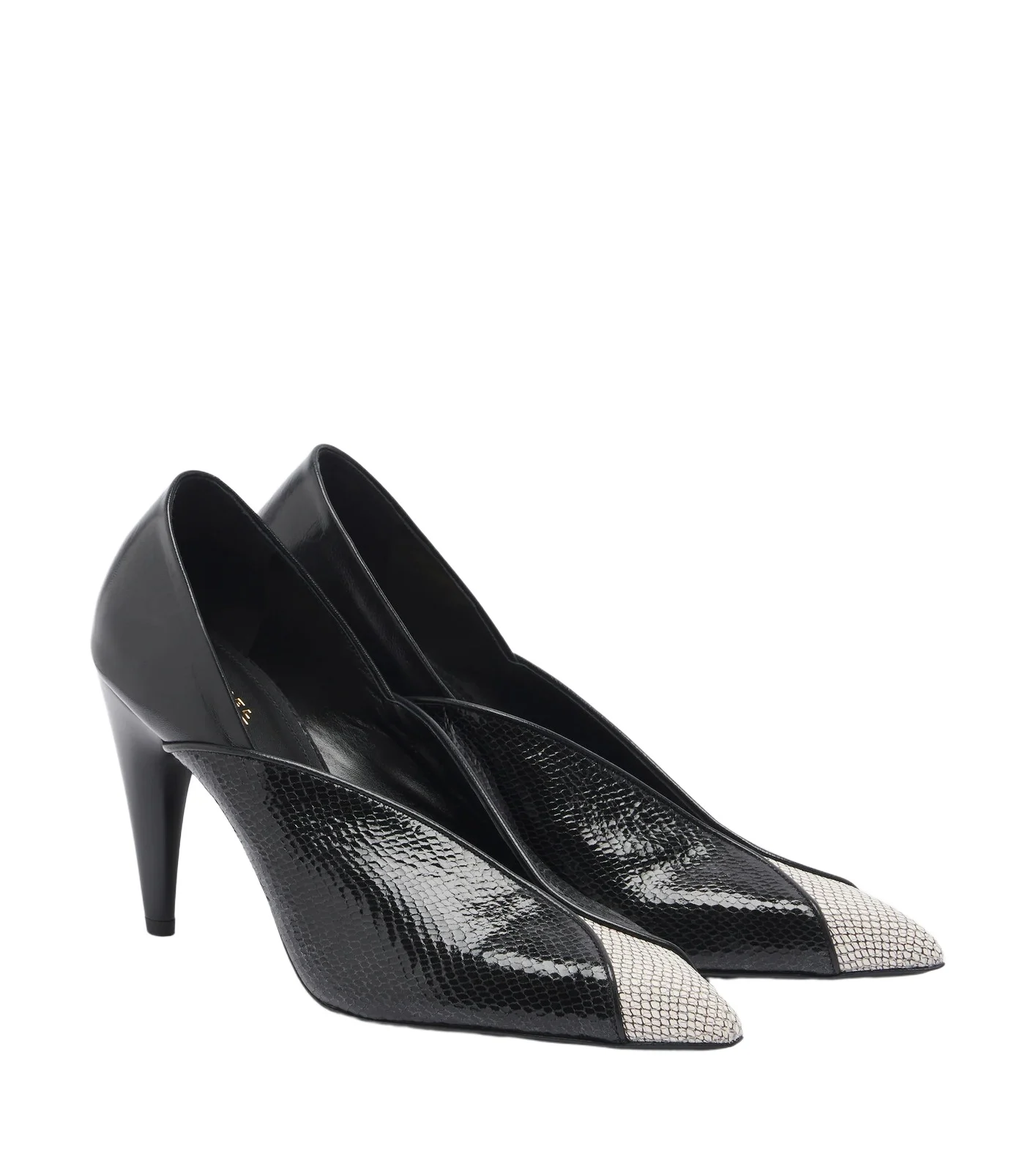 Isabel Marant Luza snake-effect leather pumps